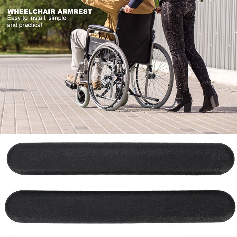 Wheelchair Pad Armrest Universal Arm Pads Replacement Accessory with Screw
