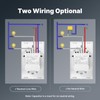 MOES 2nd Generation Smart Touch Wall Switch, 2.4GHz Wi-Fi Single