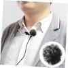 SUPVOX 4 Pcs Microphone Noise Canceling Cover Mic Fur Filter