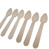 Wooden Tea Spoons Biodegradeable & Disposable Pack of 100