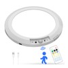 Deyagoo Deyagoo Deckenlampe mit Bewegungsmelder, 10000mAh Kabellos LED Deckenleuchte Flache