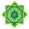 Sunflower of Life - UV - Flow Star- Flow Toy