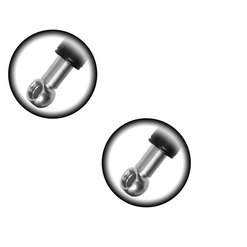 Lift Supports Depot Qty (2) 10mm Steel Socket End Lift