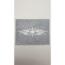 Airbrush Tatoo Stencil V024