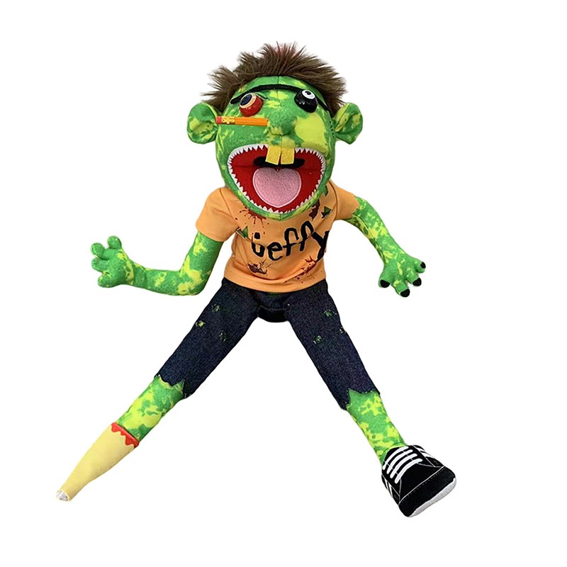 Cartoon Funny Mouth Boy Hand Puppet Parent‑child Interactive Characters