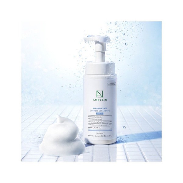Ampoule & Hyaluronic Shot Bubble Cleanser 450ml / 앰플엔히알루론샷 버블