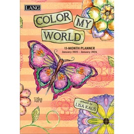 LANG Color My World 2025 Monthly Planner (25991012121)