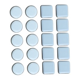 COHEALI 20pcs Furniture Feet Pads Non-Slip Floor Protector Glides Sliding Mats for Chairs Tables Easy Movement Floor Protection