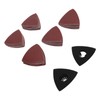 80mm Triangular Sandpaper Set Multifunctional Polishing Sanding Paper Replacement with