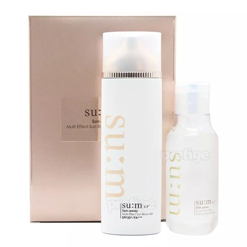su:m37 숨37 선크림 100ml-멀티이펙트/쿨링워터리 대용량 [멀티이펙트 100ml기획] SU:M37 Sun Cream