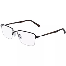 Flexon NEW FLEXON H6014 001 Black Flexible Titanium Eyeglasses 53mm with Flexon Case