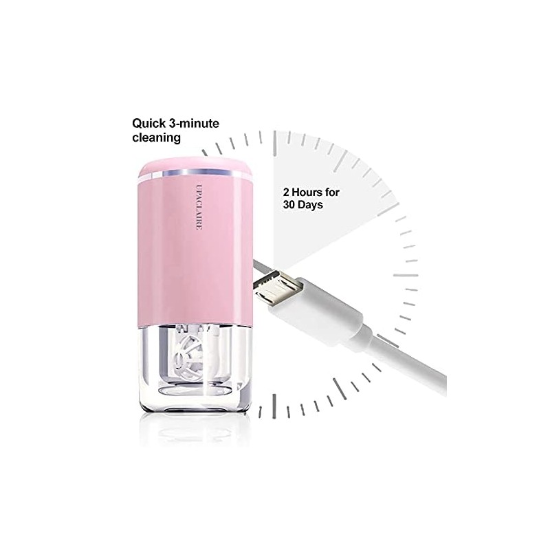 Contact Lens Cleaner, Intelligent Cleaning Machine for Soft and Rigid