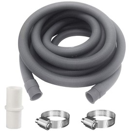 Drain Hose for Dishwasher, Extension Kit for Washing Machine, Extension Drain Hose, Waste Water Hose Extension, Universal Replacement Washing Machine Hose, for Washing Machine, Dryer, Dishwasher…