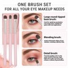 Eyeshadow Brush Set, 5Pcs Eye Makeup Brushes with Blending &