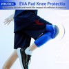 Knee Compression Pads, Compression Knee Sleeve with Honeycomb Pad, Breathable