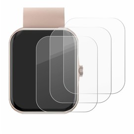 BROTECT Protective Glass for Mutoy Smartwatch 1.83 Inch (Pack of 3) Protective Film Tempered Glass [Extremely Scratch-Resistant 9H, Anti-Fingerprint
