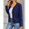 LILLUSORY Womens Cardigan Sweaters Long Sleeve Casual Lightweight Button Down