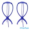 2-Piece Wig Stand for Wigs & Hats – 36 cm