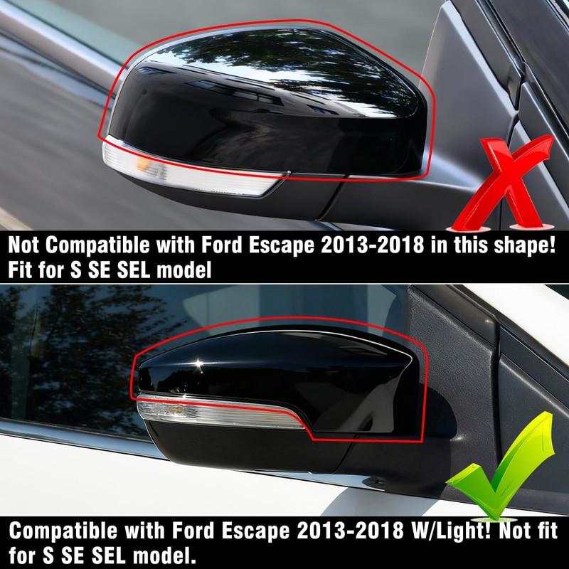 OWITAT Fit 2012-2018 Ford Focus RS ST MK3 Kuga Escape