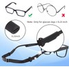 Enenfly Adjustable Glasses Straps - 3 Pack No Tail Eyewear