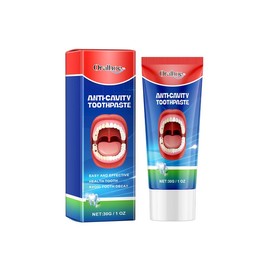 Anti-Cavity Toothpaste; Oral Hygiene for Yellow Teeth, Cavities, Gum Care, and Fresh Breath - Specification: 1 pc