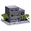 KATO N Gauge 23-405D Two-Family House Dark Gray Diorama Supplies