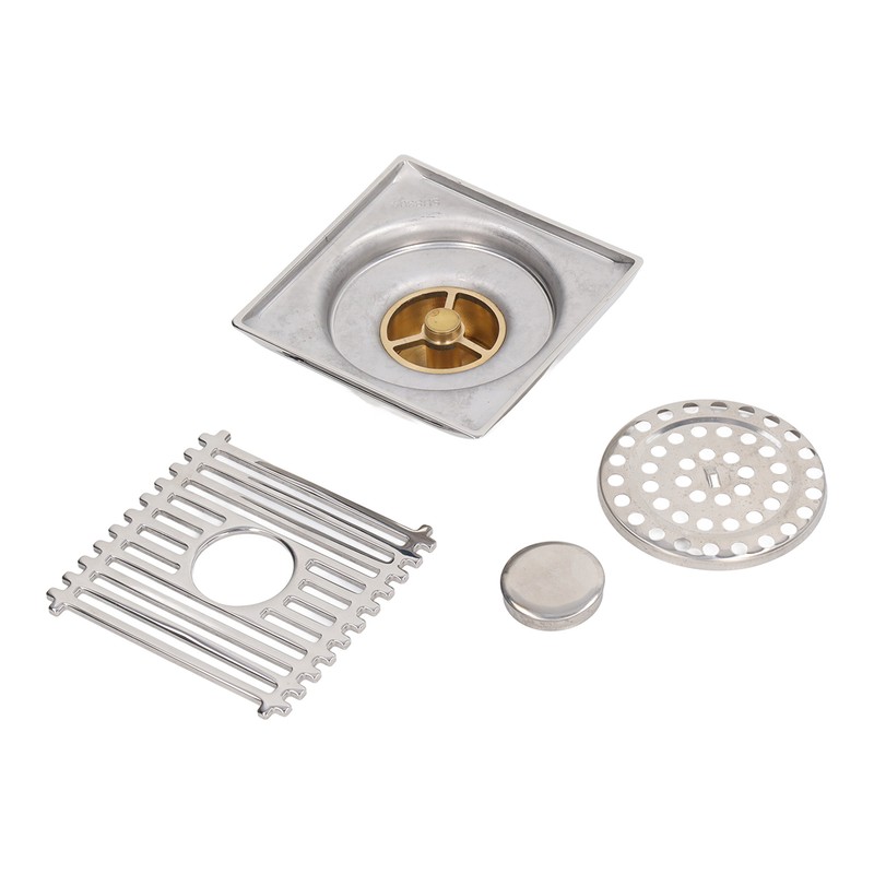 Floor Drain Odor Proof Insect Proof Square Floor Drain Electroplating