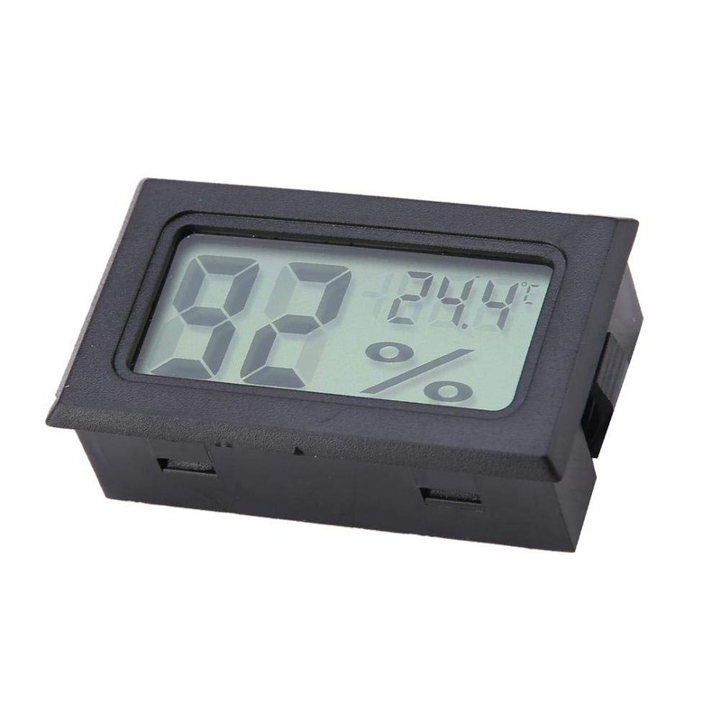 Digital Hygrometer Moisture Meter, YS-11 Wireless Hygrometer Indoor LCD Display