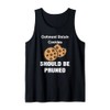 Haferflocken, Rosinenkekse sollten beschnitten werden, Backen, lustiger Humor Tank Top