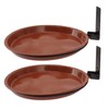 2 Bird Trays Tree Mounted for Bird Feeder Bird Bath