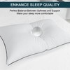 HYVIF Natural Down Pillows - Soft and Support Down Bed