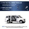 Replacement Door Upper Latch and Cable Assembly Compatible for Ford