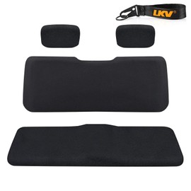LKV Ranger 500 Seat Covers Compatible with Polaris Ranger 500 700 800 2002-2008,UTV Bench Seat Cover 1680D Waterproof Repellent Full Protection Polaris Ranger Seat Cover Accessories