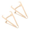 Healeved 2pcs Fat Caliper Measuring Device for Accurate Measurement and