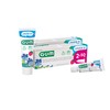 GUM Junior Tooth Gel, Specially Designed for Permanent Teeth, Children from 6 Years, Strawberry Flavour, 2 x 50 (with 1 Free Sample)