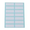 Vctitil 168pcs in 12Sheets Price Sticker Blank Note Labels Sticky
