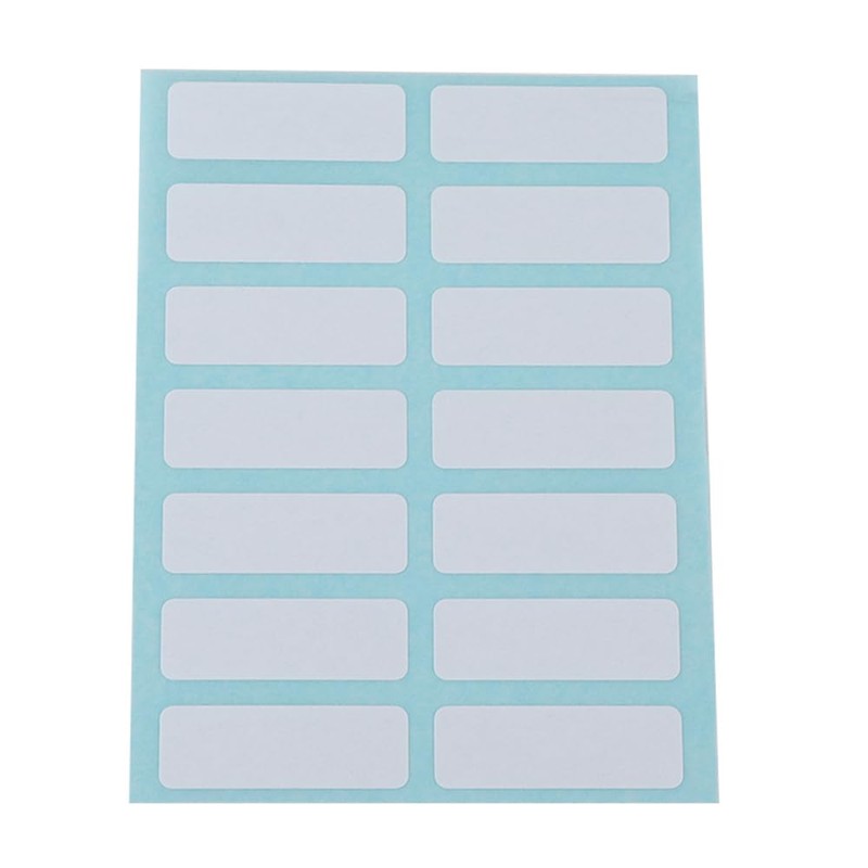 Vctitil 168pcs in 12Sheets Price Sticker Blank Note Labels Sticky