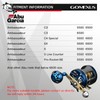 GOMEXUS Power Handle Compatible for Abu Garcia Ambassadeur C3/C4/S/SX 5000-6600