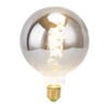 LED Vintage Edison Light Bulb Dimmable Antique Half Chrome Light