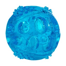 Fancy Pets Juguete Pelota Flexible para Perros GDE con Sonido Squeaker para Morder y Jugar