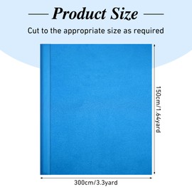 1.64 Yard Anti Tarnish Silver Cloth Blue Jewelry Storage Silver Cloths to Protect Silver Anti Tarnish Jewelry Cloth by The Yard for Silverware Flatware Polishing Silversmith