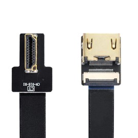 Xiwai CYFPV - Cable plano de 90 grados HDMI macho a hembra FPC para HDTV Multicopter fotografía aérea (0,1 m)