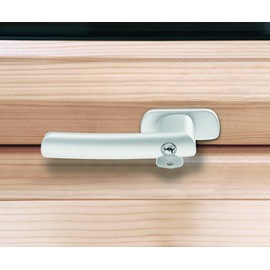 Roto TS2007792 White ASB Handle for Roof Windows R6R8 Wooden Lockable