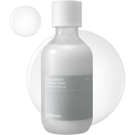 Celimax Dual Barrier Creamy Toner |Ceramide Peptide Oil & Alcohol Free Facial Astringent Long-lasting Moisturizing Soothing Non-irritating 150ml 5.07 Fl Oz / 셀리맥스 듀얼 배리어 크리미 토너 | 세라마이드 펩타이드 오일 & 알코올 프리 페이셜 떫은맛 오래 지속되는 보습 진정 무자극 150ml 5.07 Fl Oz