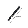 Wiz'A Arklands WZGM-100 Hexagonal Shaft Drill, Ultra Short For Carpentry