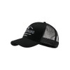 MUSTANG Unisex Cotton Cap with Mesh Base, black