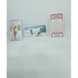 Trading Cards Lambert & Butler’s Winter Sports Set of 25 – Mint Condition/Authorised Reproduction Issued in 1997 of the Original 1914 Collectable/Ice Skating/Skiing/Hockey/Historical Souvenir