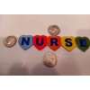 Unbranded NURSE embroidered iron on Patch 3.75" x .75"