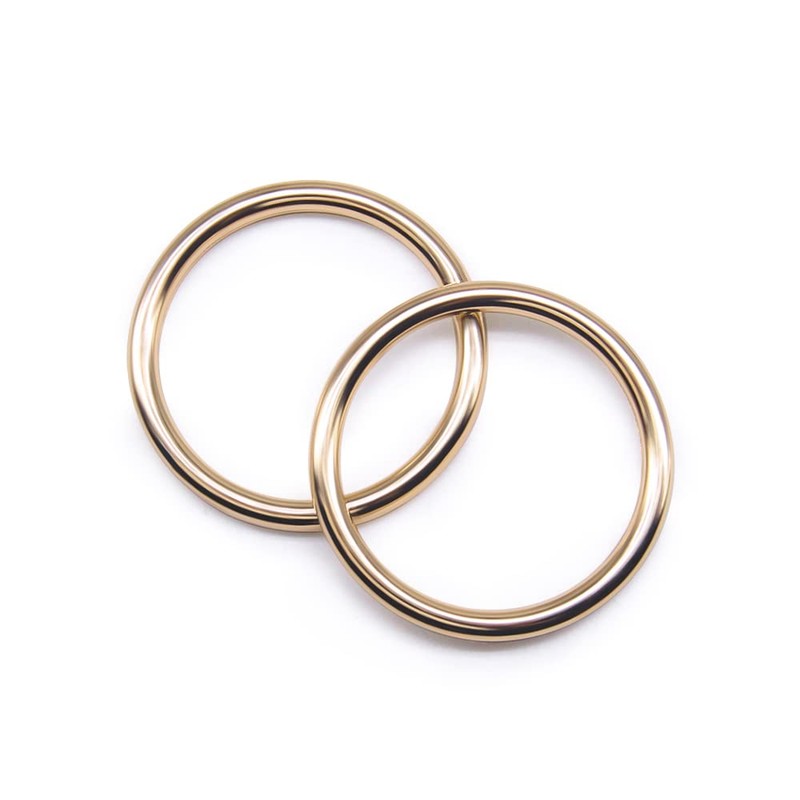 Jamsinmu Metal Ring Robust O-Rings Multi-Purpose for DIY Accessories, Belt