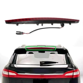 SKKYORO 3rd Brake Light Compatible With For Lincoln MKX 2016 2017 2018 LED High Mount Third Brake Light With Harness and Bulbs Replace FA1Z13A613AB FA1Z-13A613-AB